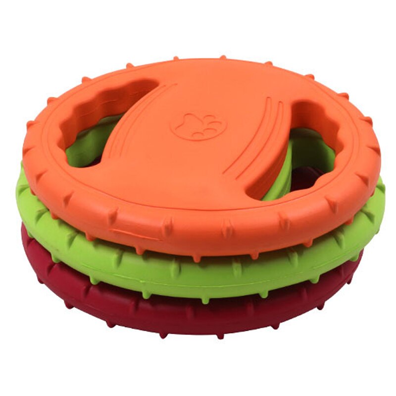 Lightweight Foam Flying Saucer Dog Toy – Durable Chew & Outdoor Fetch Disc