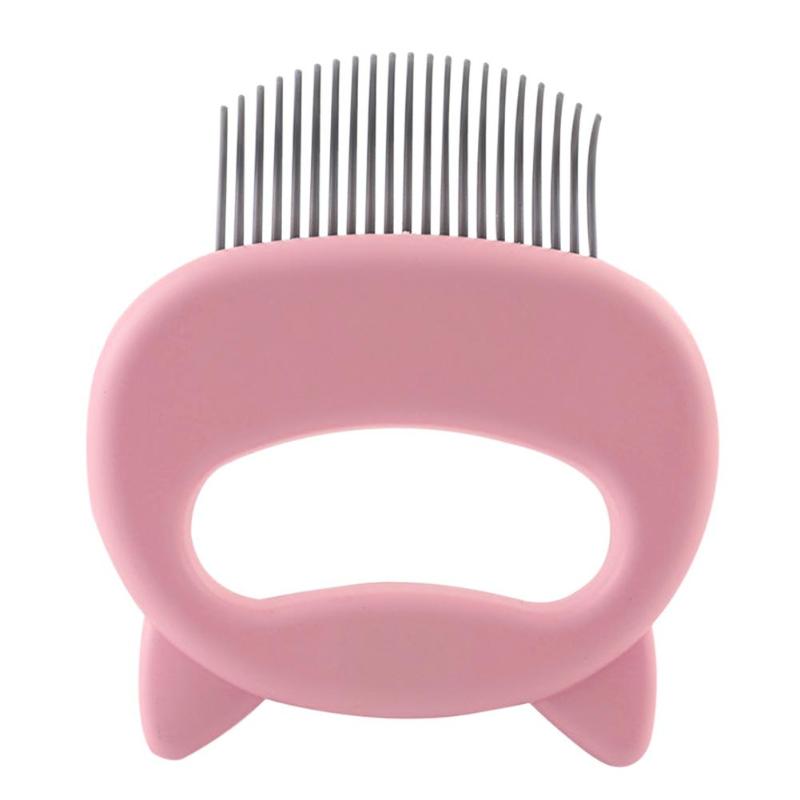 Pet Deshedding Massage Comb – Dog & Cat Grooming Brush