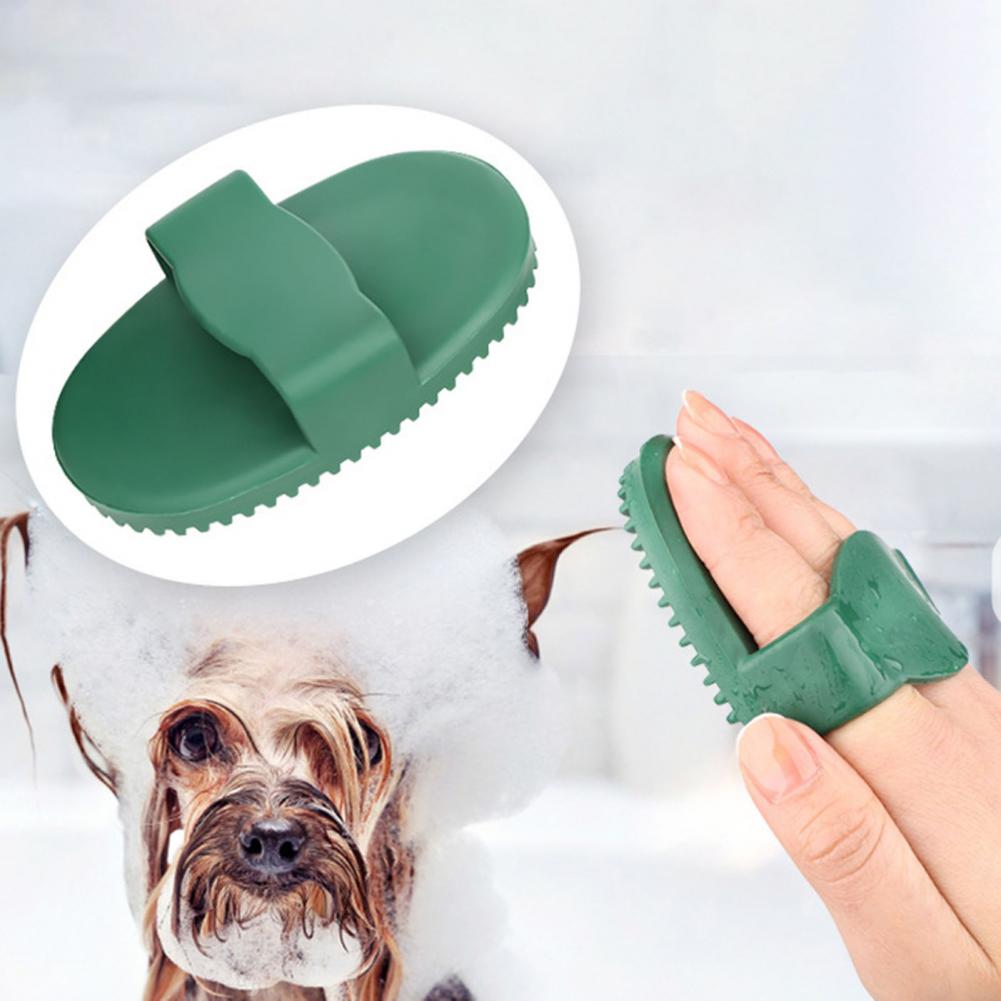 Pet Bath Brush Gloves – Dog & Cat Massage, Cleaning & Hair Removal