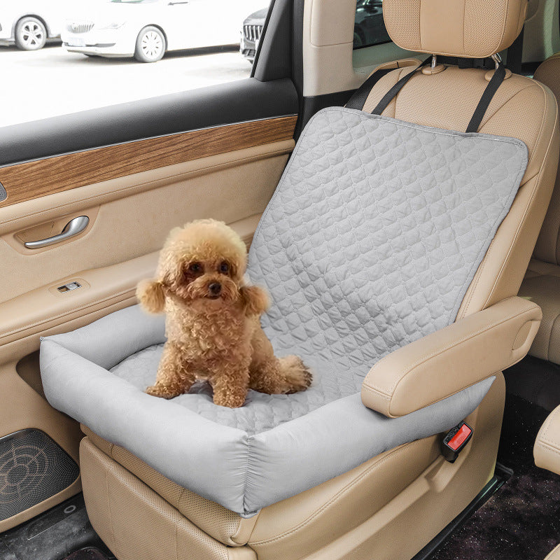 Waterproof Pet Car Seat Cover & Travel Nest (Small–Medium Pets)
