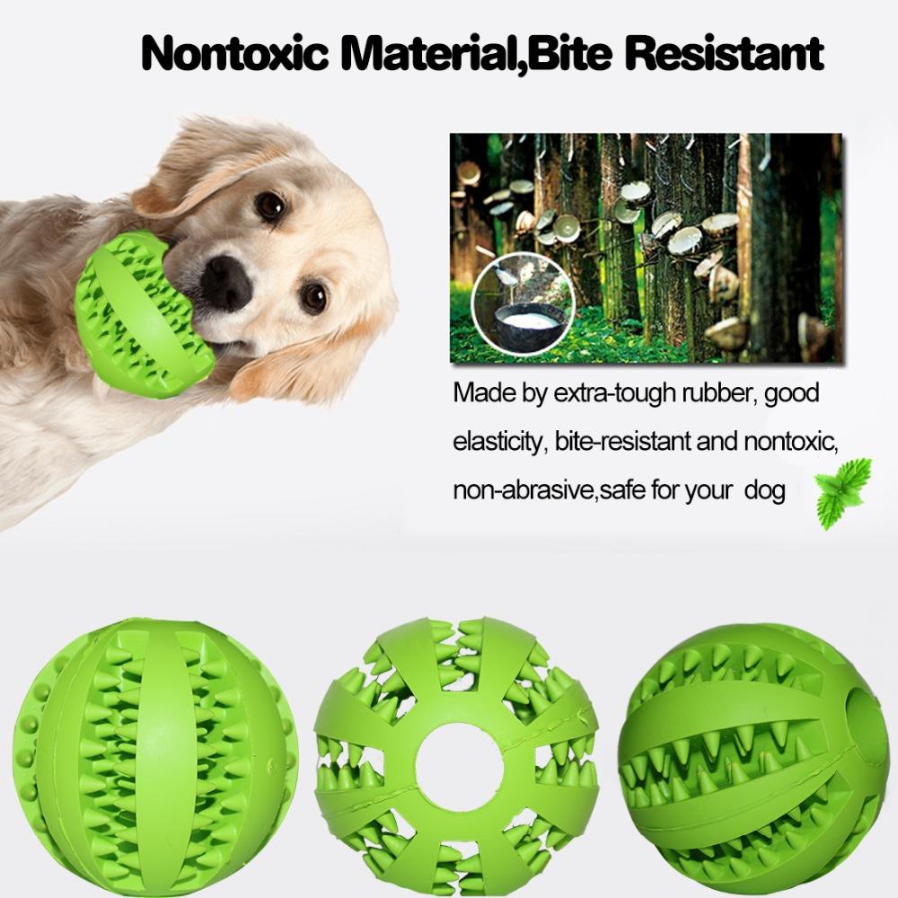 Rubber Ball Toy for Dog's – Elastic Chew & Fetch Ball