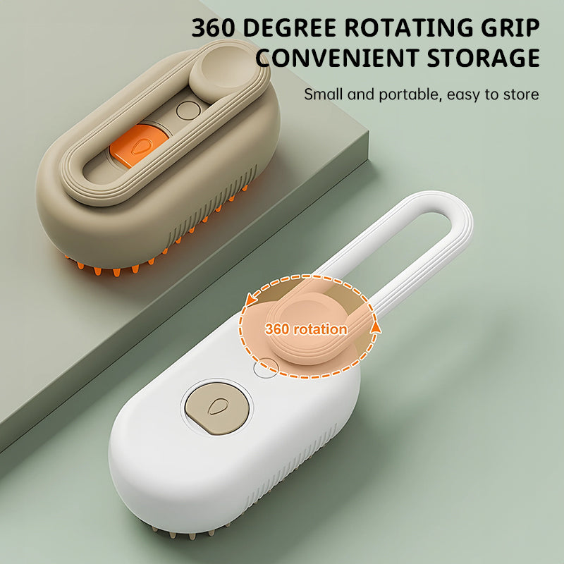 Pet Grooming Comb with Spray Mist – Gentle Massage & Fur Cleaning Tool