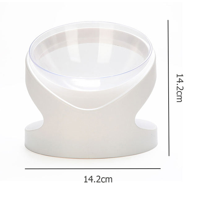 Ergonomic Pet Food Bowl – Sloped Design for Cats & Dogs