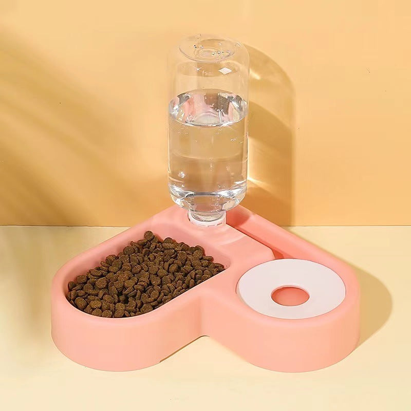 Automatic Pet Food & Water Bowl – Spill-Proof, Anti-Flip Cat & Dog Bowl