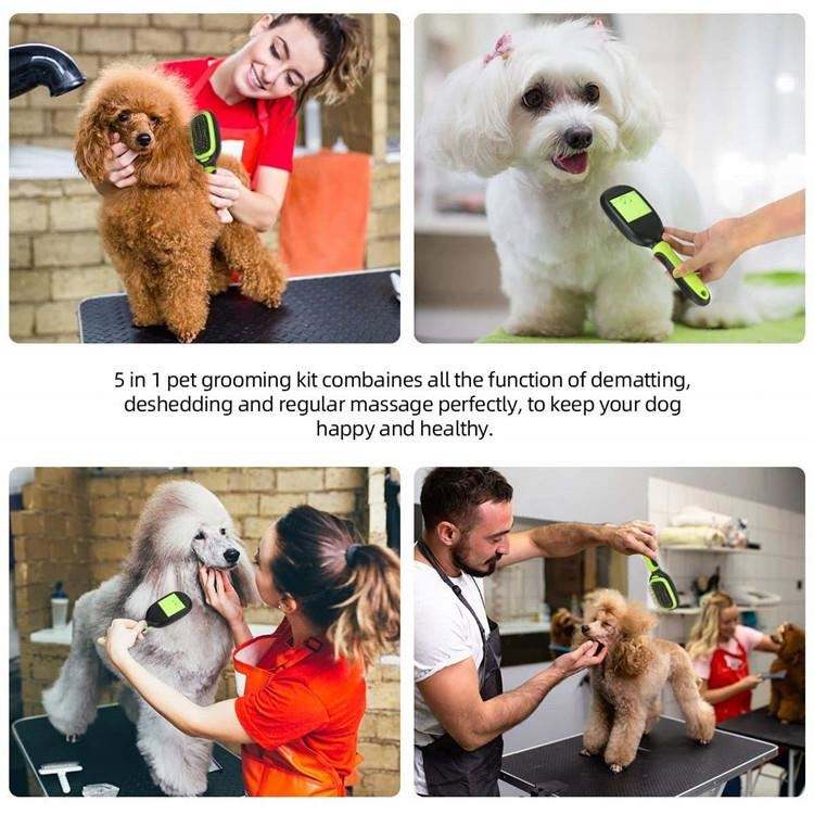 Professional Multi-Function Pet Comb Set – Grooming & Dematting Tools for Cats & Dogs