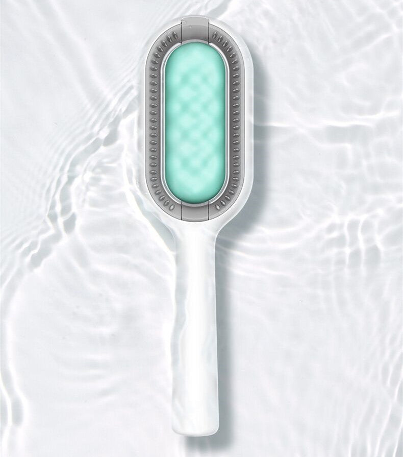 Pet Bristle Massage Comb – Dog & Cat Grooming Brush