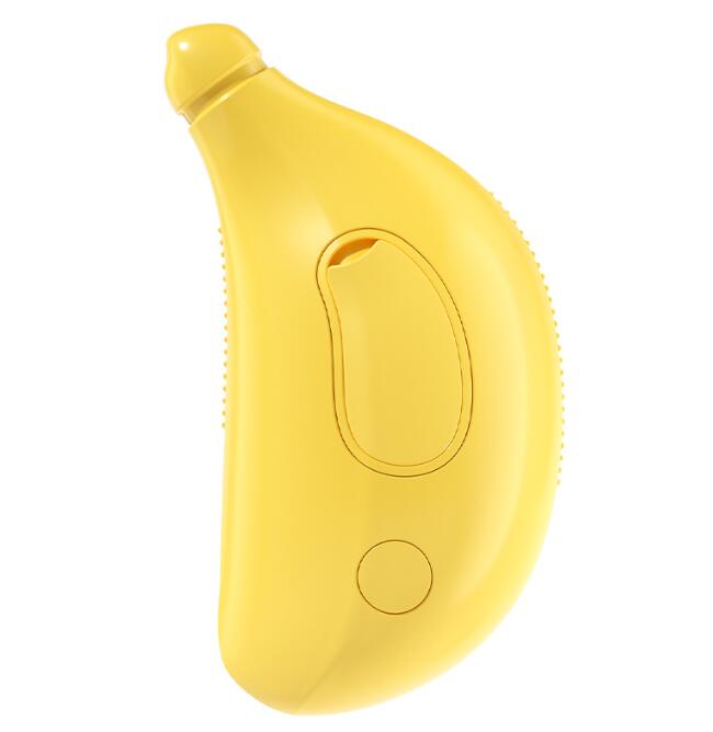 Steam Grooming Brush for Pets – Banana-Shaped Hair Removal Brush for Dogs & Cats