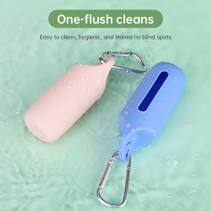 Silicone Dog Waste Bag Holder – Portable & Durable