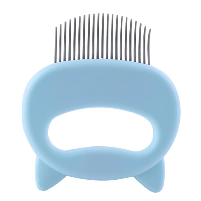 Pet Deshedding Massage Comb – Dog & Cat Grooming Brush