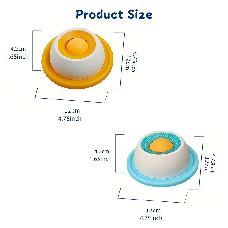 Slow Feeder Lick Bowl for Dogs & Cats