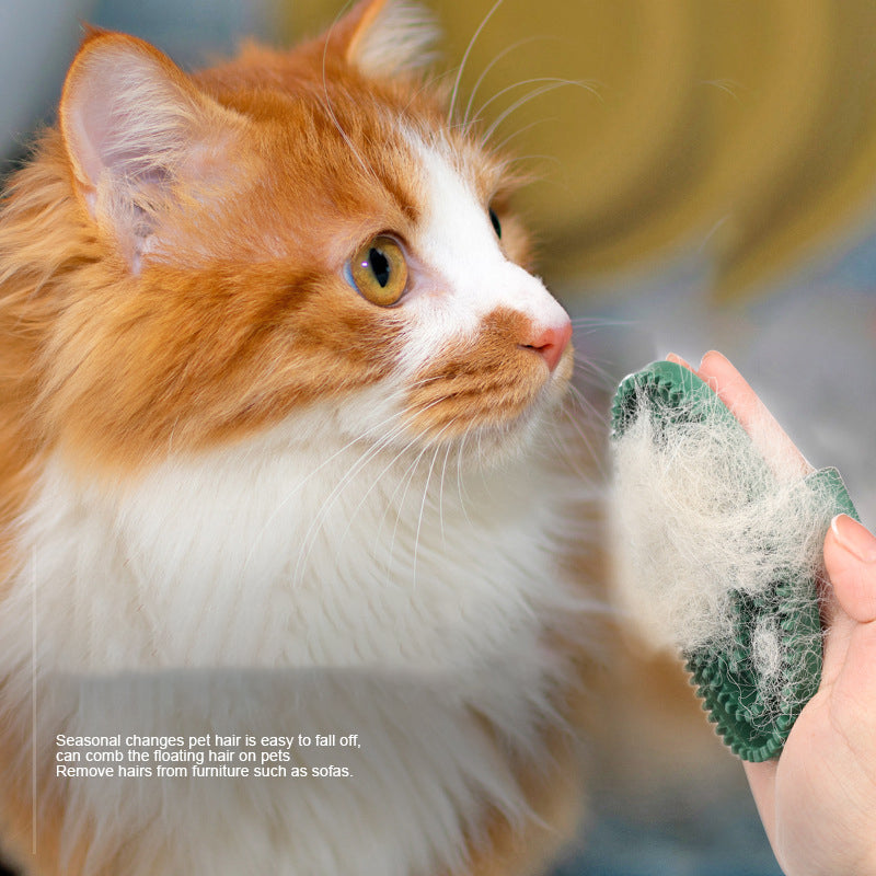 Pet Bath Brush Gloves – Dog & Cat Massage, Cleaning & Hair Removal