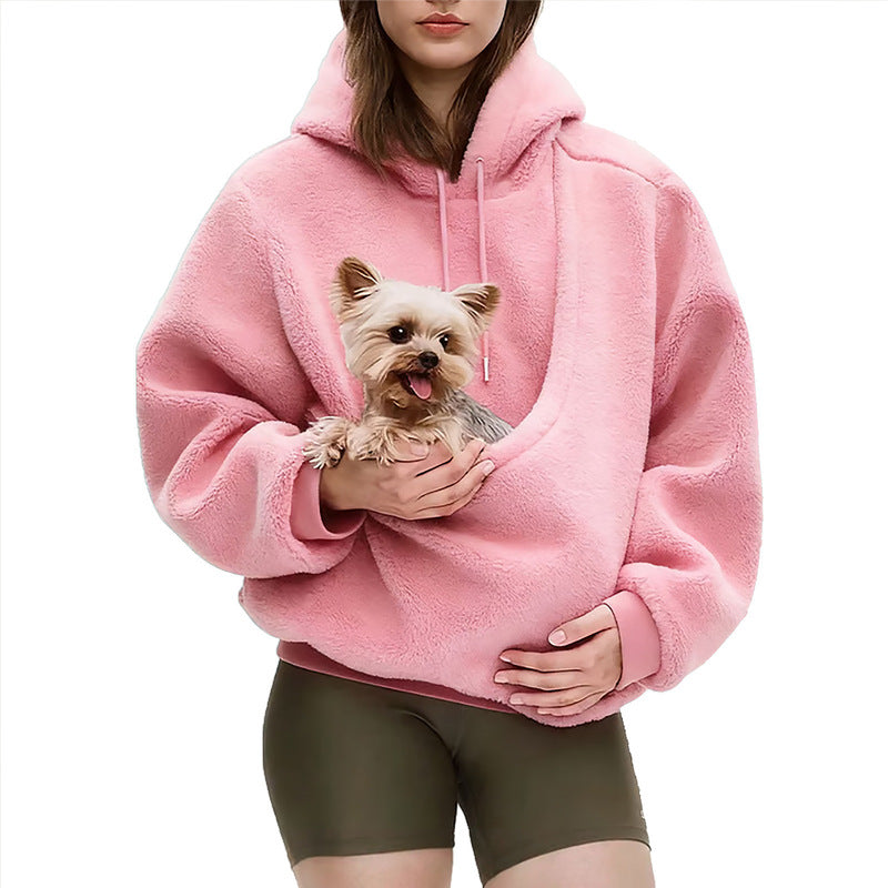 Cozy Pet Carrier Hoodie