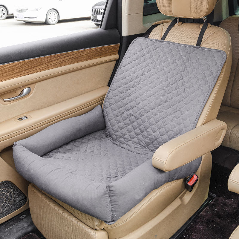 Waterproof Pet Car Seat Cover & Travel Nest (Small–Medium Pets)