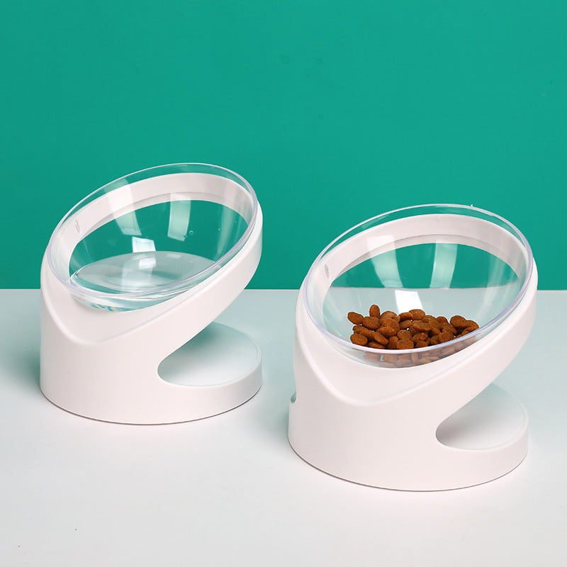 Ergonomic Pet Food Bowl – Sloped Design for Cats & Dogs