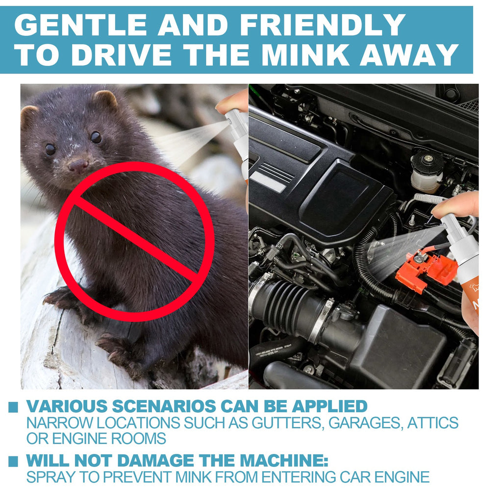 Natural Animal & Pest Repellent Spray – Plant-Based Outdoor Animal Deterrent for Garden & Home