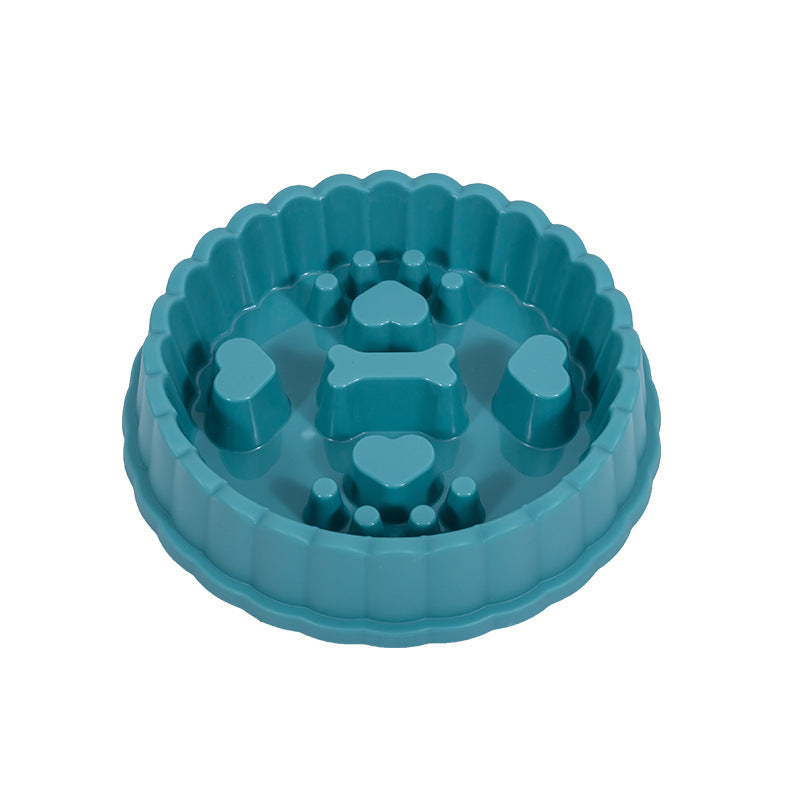 Anti-Choking Slow Feeder Dog Bowl – Anti-Spill Pet Food Bowl