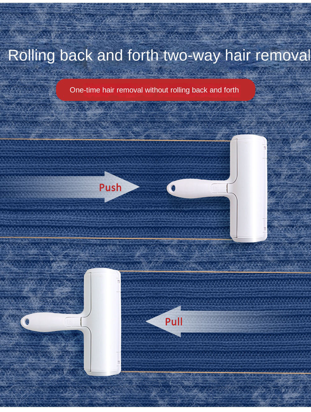 Deshedding & Fur Removal Tool for Dog and Cat Hair