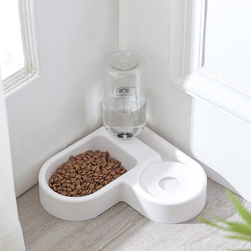 Automatic Pet Food & Water Bowl – Spill-Proof, Anti-Flip Cat & Dog Bowl