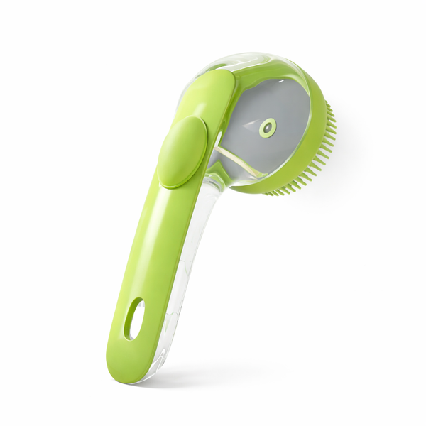 Silicone Pet Bath & Massage Brush for Dogs & Cats