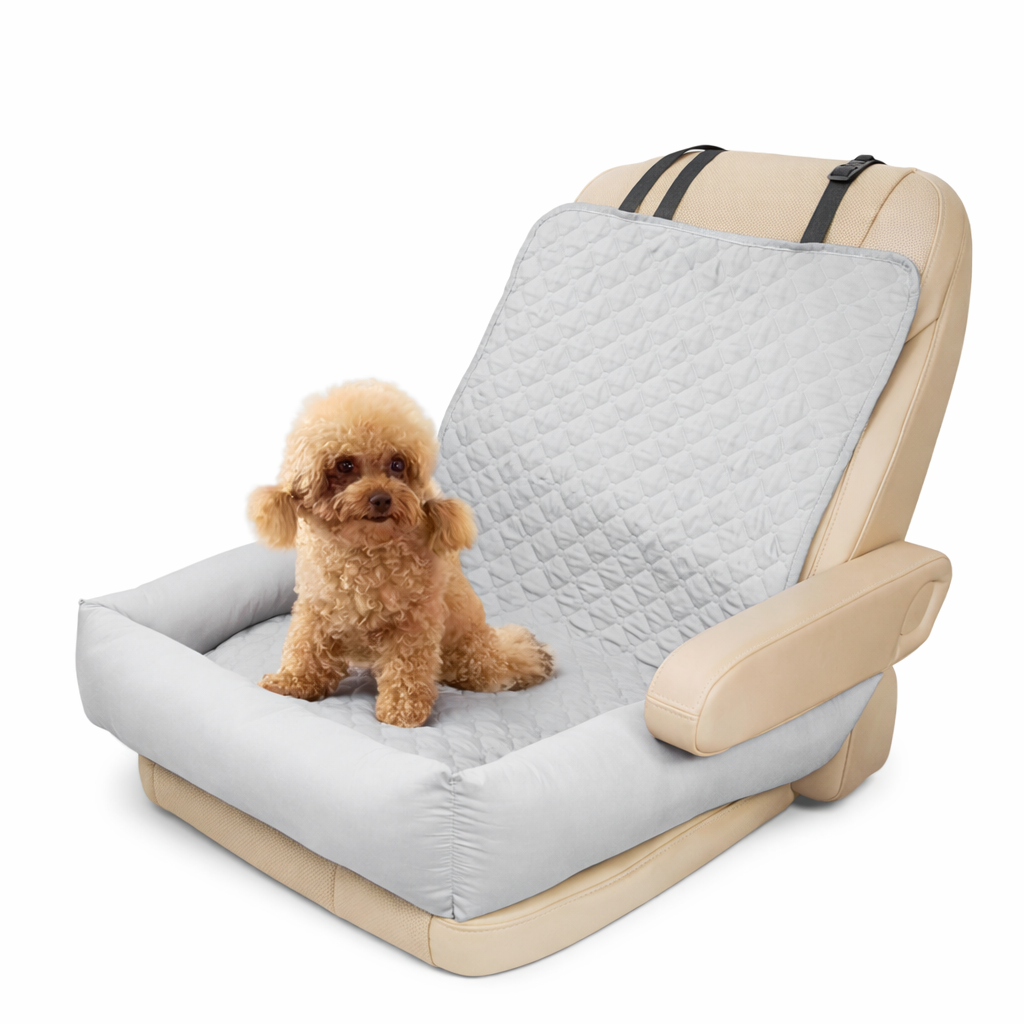 Waterproof Pet Car Seat Cover & Travel Nest (Small–Medium Pets)