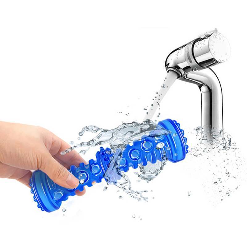 Large Rubber Dog Bone Toy – Bite-Resistant Squeaky Chew Toy