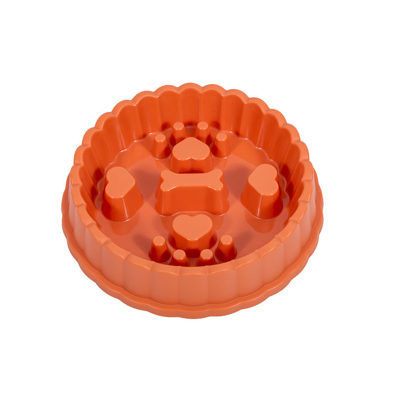 Anti-Choking Slow Feeder Dog Bowl – Anti-Spill Pet Food Bowl