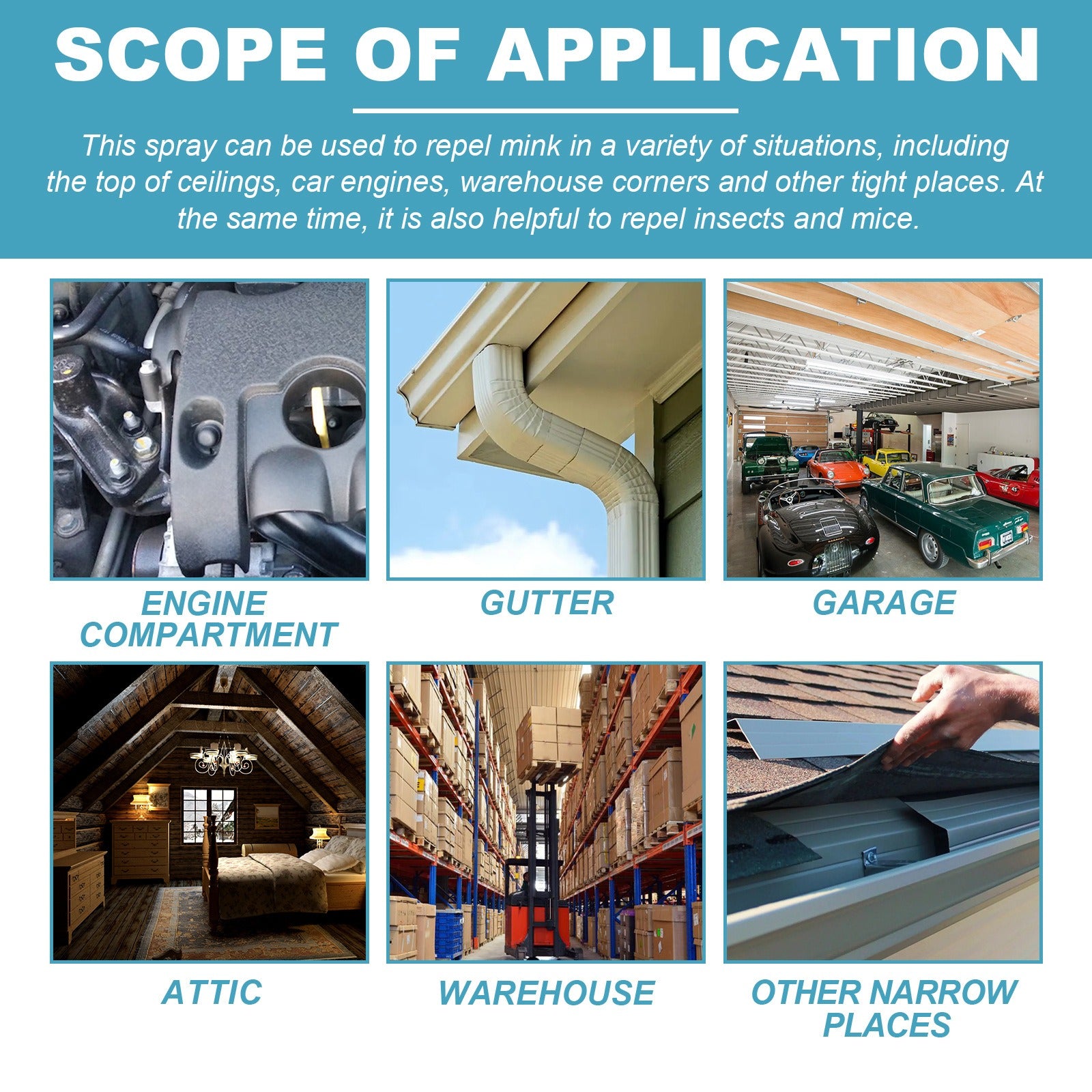 Natural Animal & Pest Repellent Spray – Plant-Based Outdoor Animal Deterrent for Garden & Home