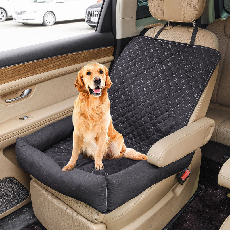 Waterproof Pet Car Seat Cover & Travel Nest (Small–Medium Pets)