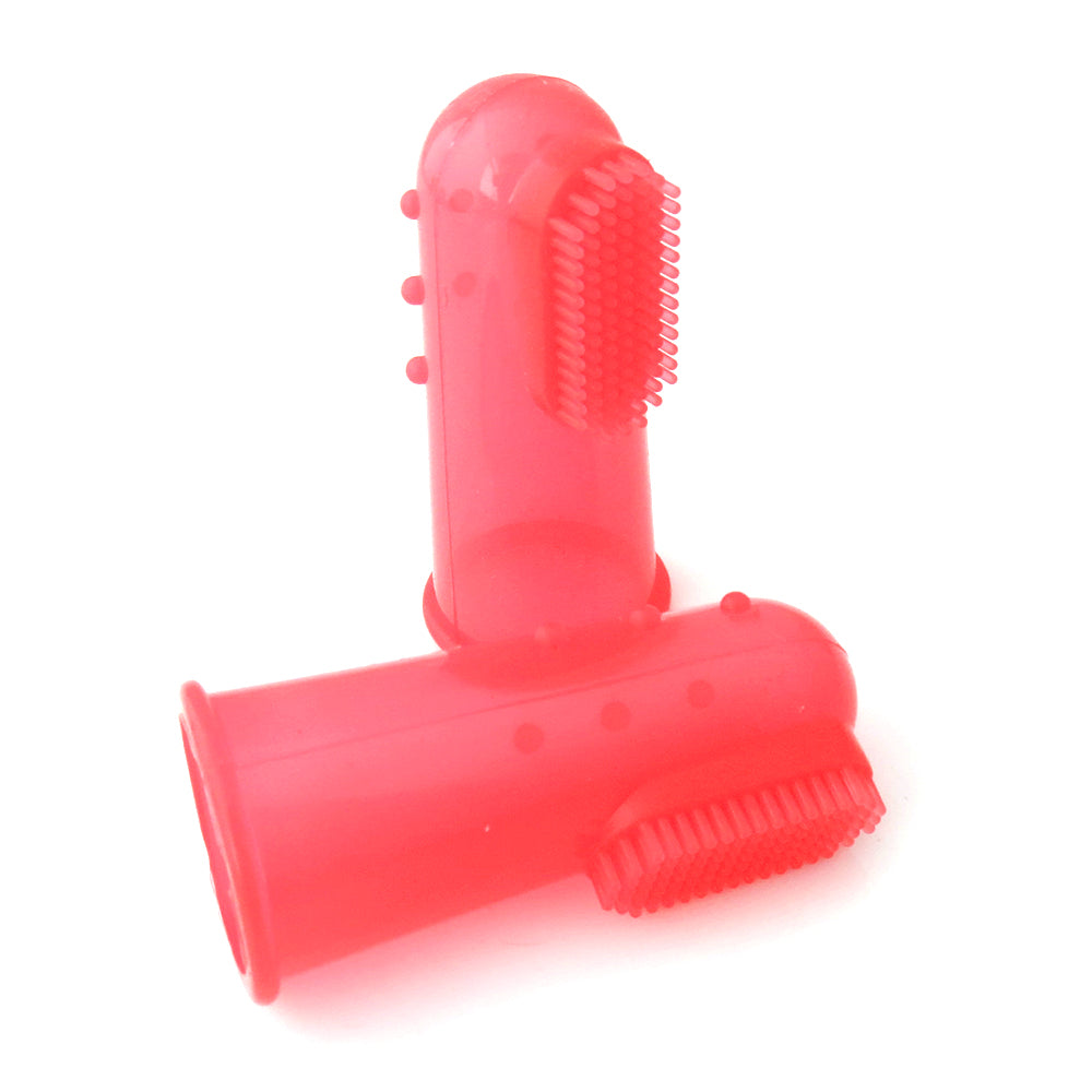 Silicone Pet Finger Toothbrush – Gentle Dental Care for Dogs & Cats